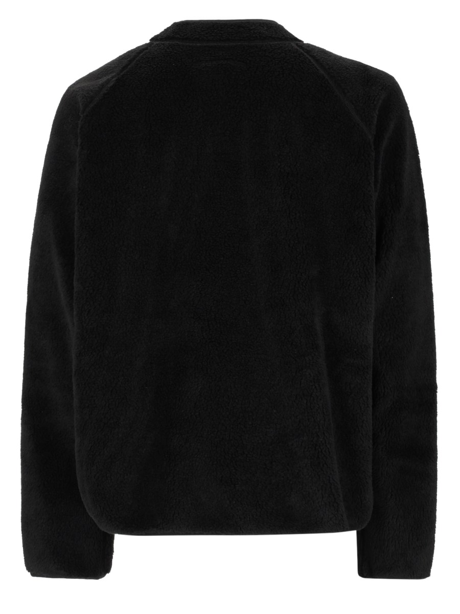 FELPA REVERSIBILE CON ZIP 