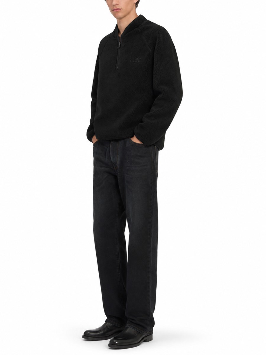 FELPA REVERSIBILE CON ZIP 