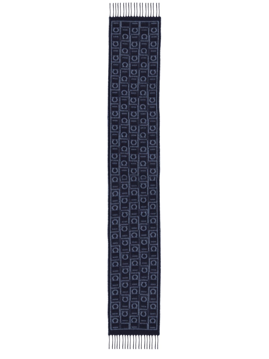 Sciarpa con Motivo Monogram
