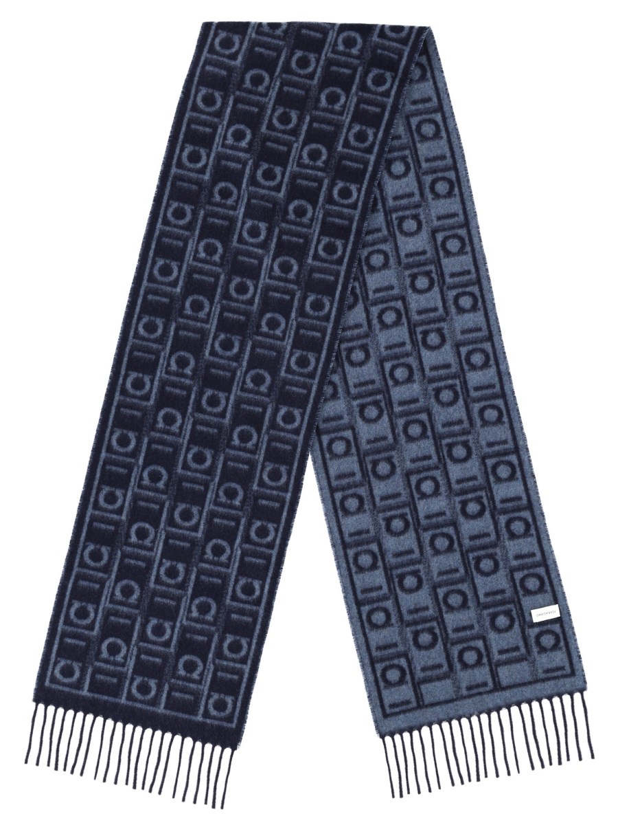 Sciarpa con Motivo Monogram