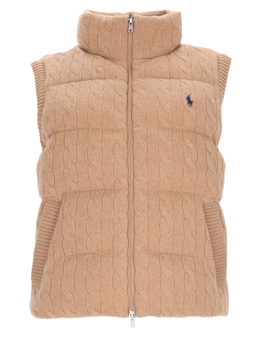 SMANICATO IMBOTTITO IN LANA E CASHMERE