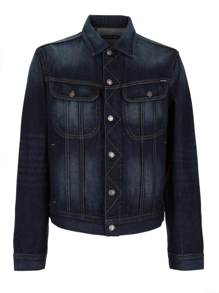 Giacca In Denim