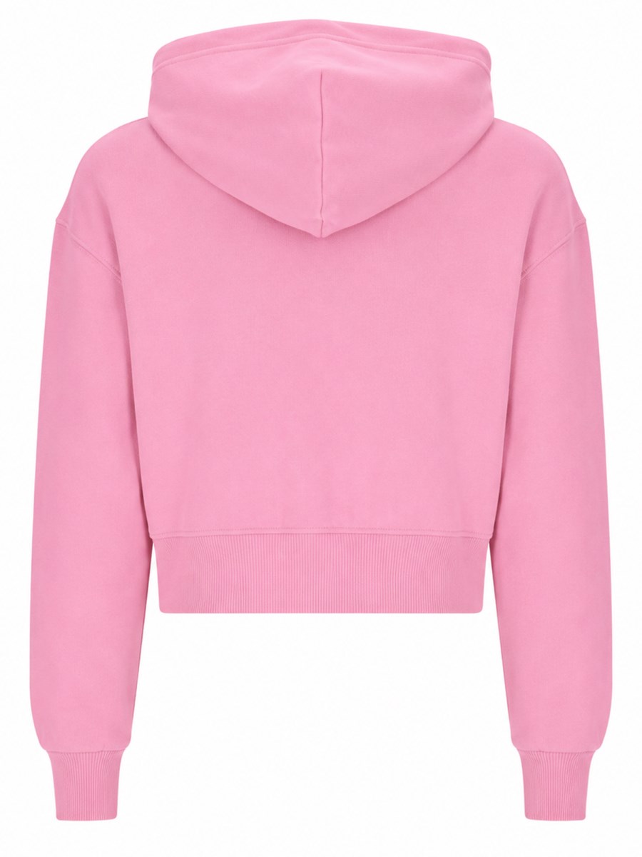 FELPA CROPPED CON LOGO