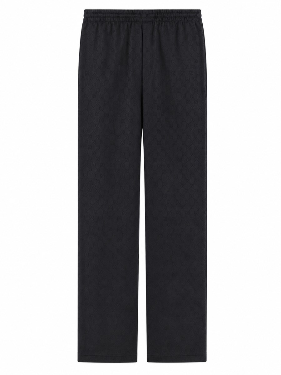 PANTALONE LEISURE IN COTONE GG