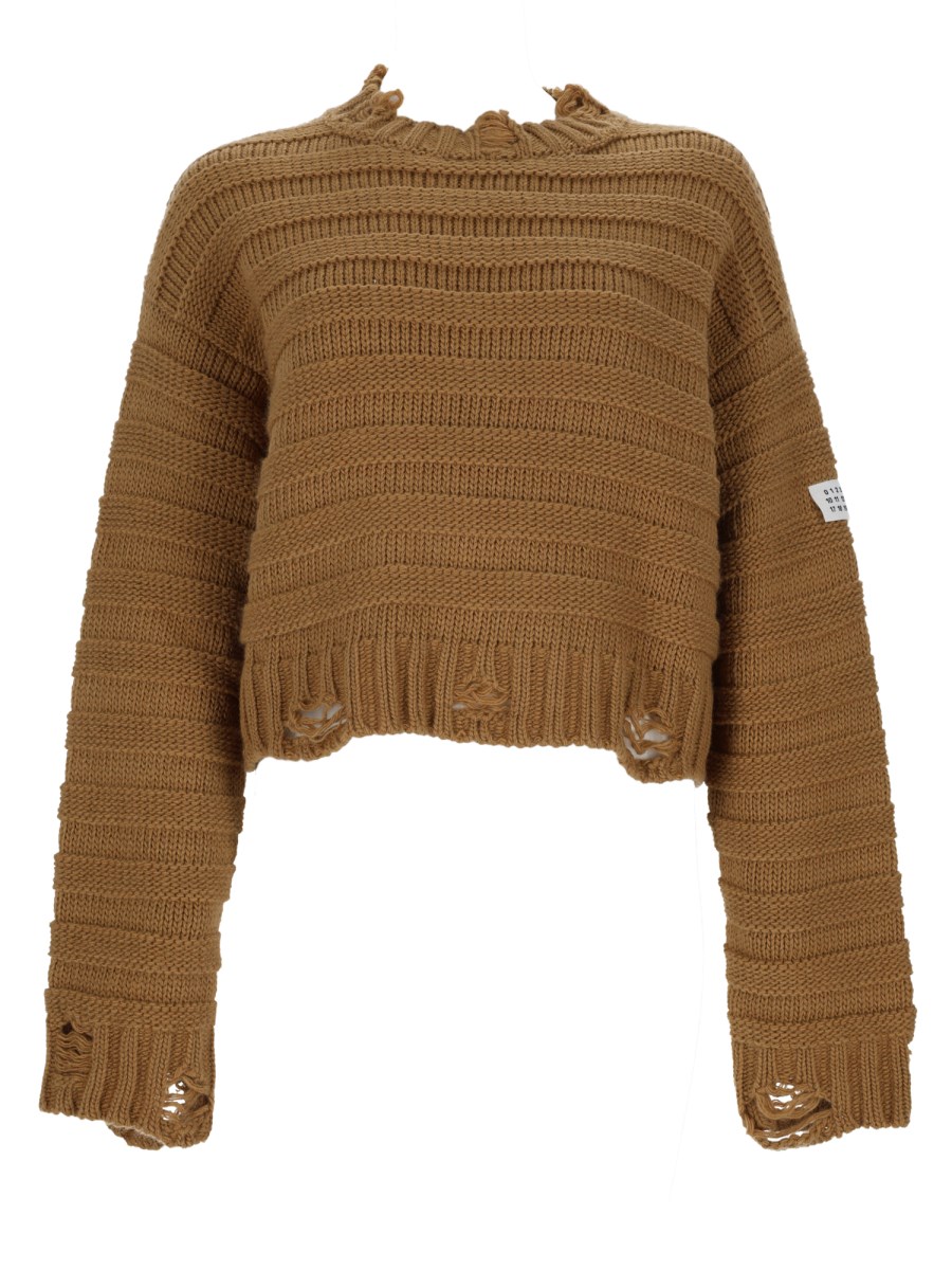 maglia in misto lana
