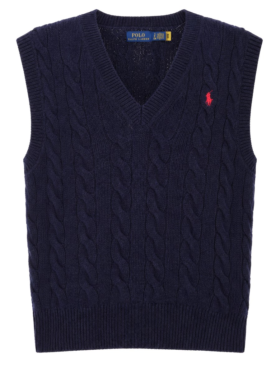 GILET IN LANA E CASHMERE 
