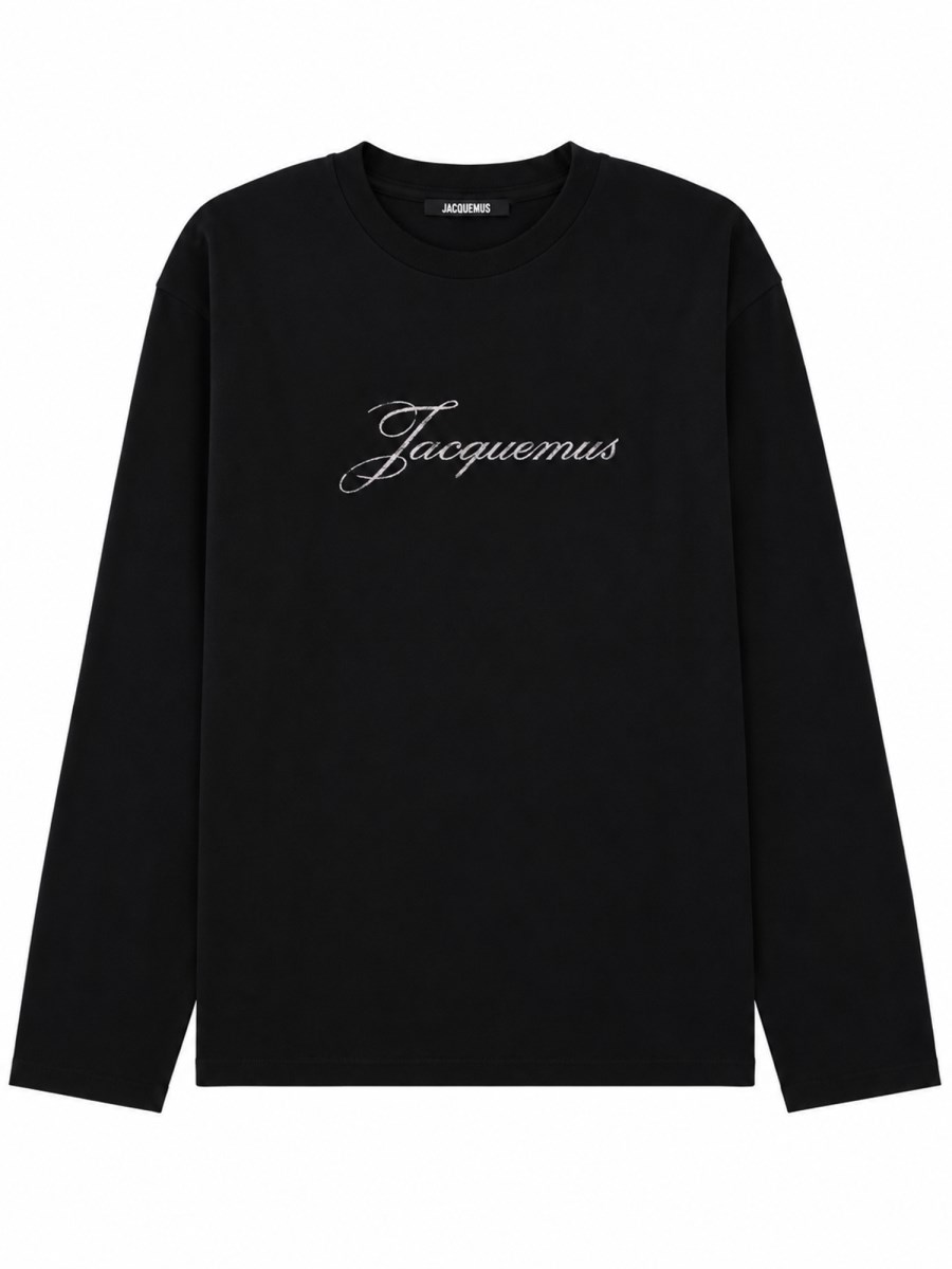 T-shirt a Maniche Lunghe con Logo 