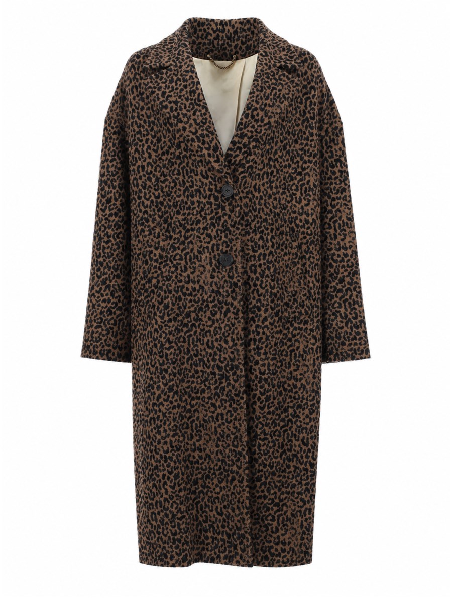 CAPPOTTO MONOPETTO COCOON IN LANA