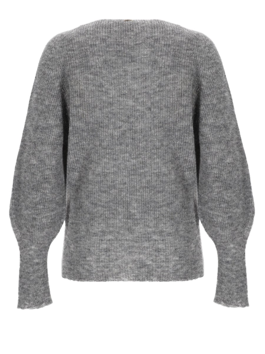 maglia in alpaca e lana