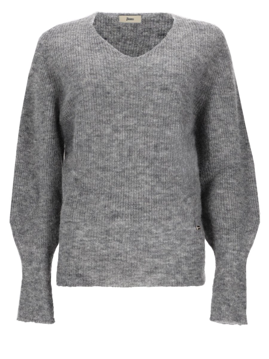 maglia in alpaca e lana