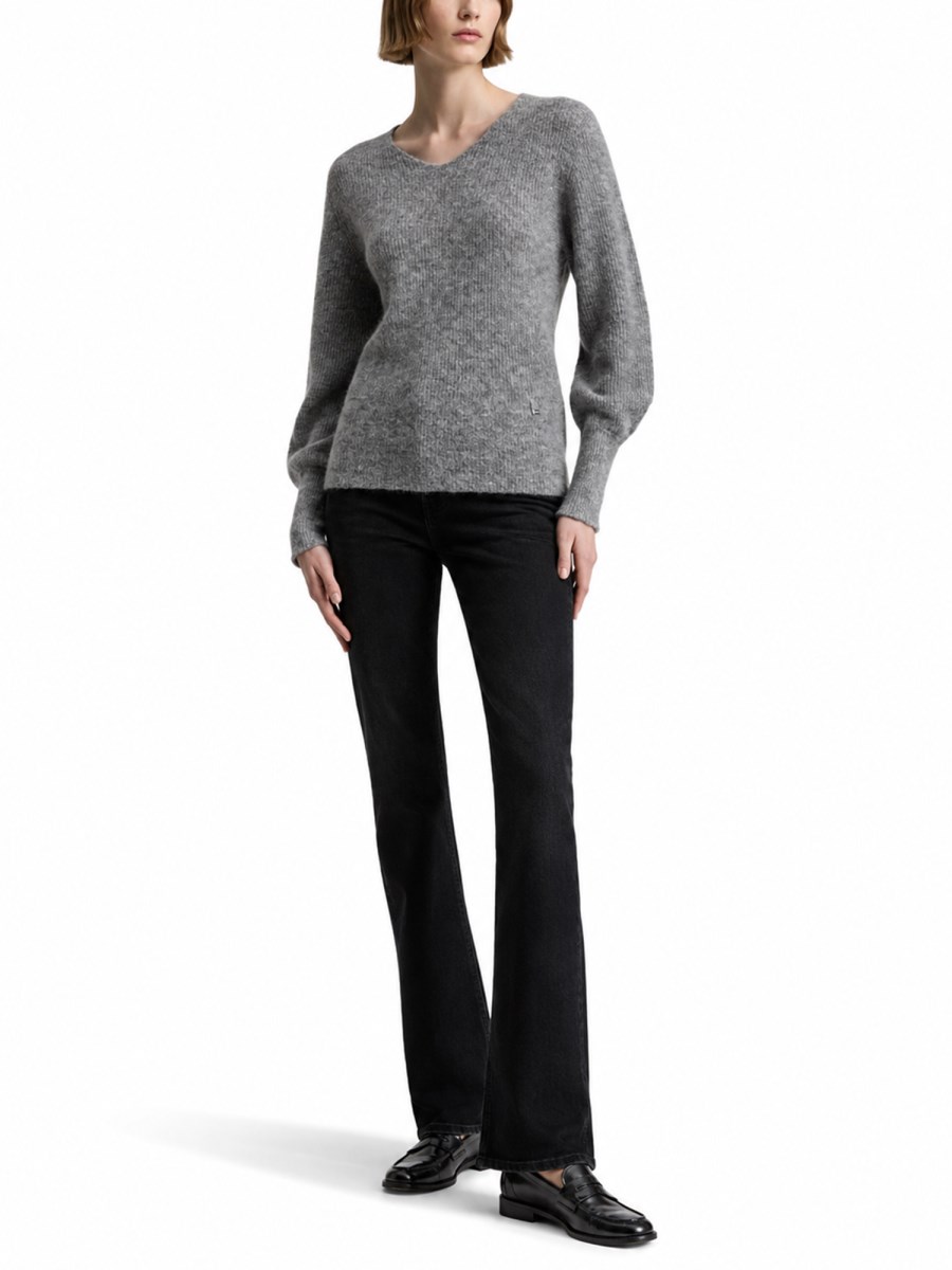 maglia in alpaca e lana