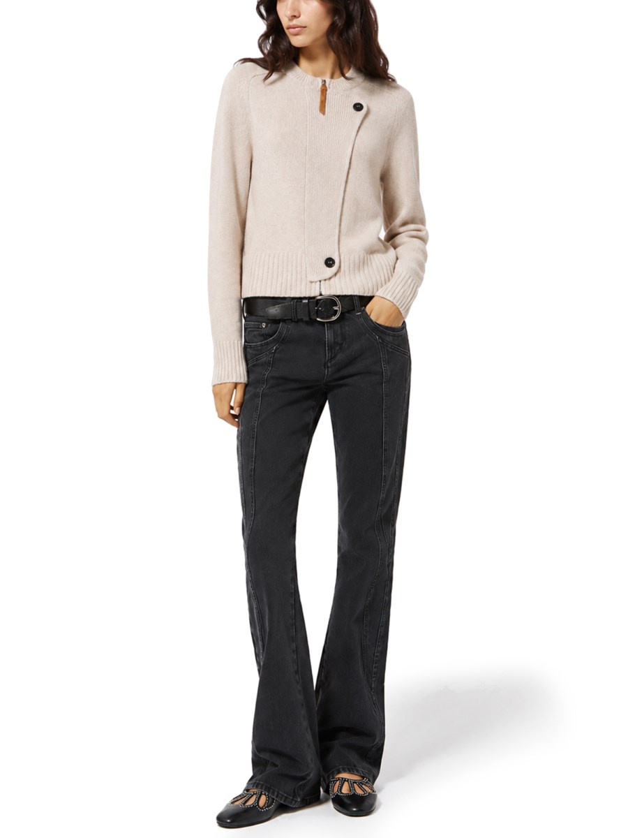 CARDIGAN IN LANA E CASHMERE