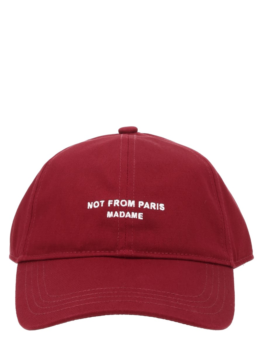 CAPPELLO DA BASEBALL CON SLOGAN