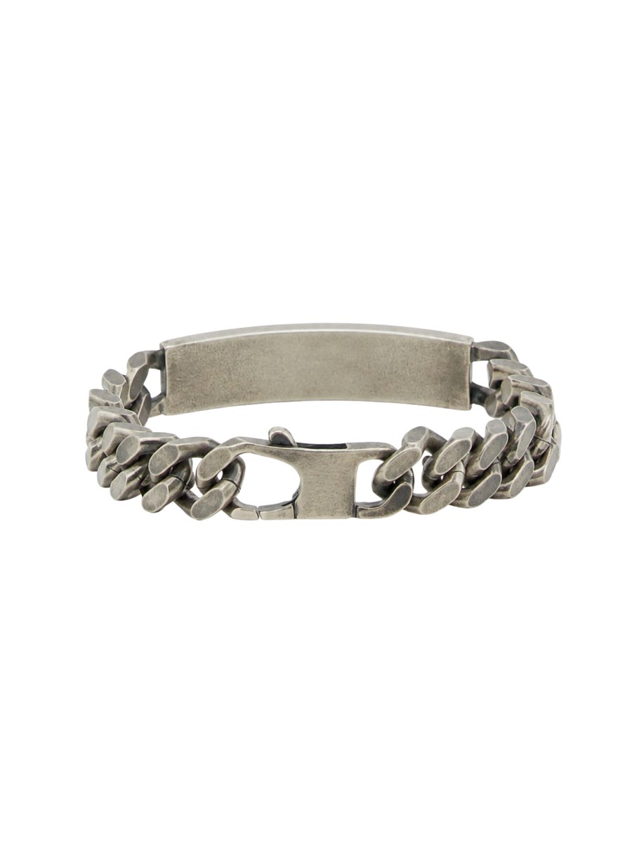 BRACCIALE A CATENA CON LOGO NUMERIC SIGNATURE