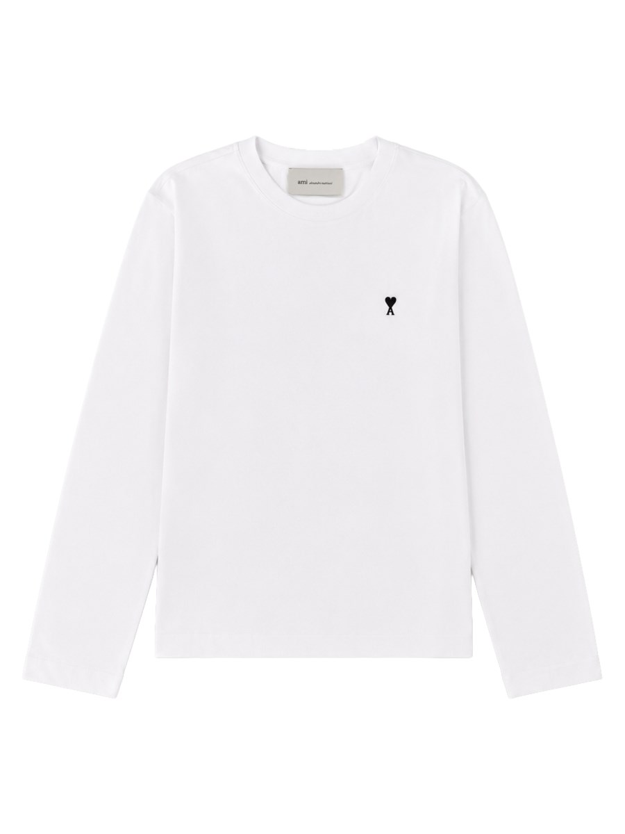 T-SHIRT A MANICA LUNGA CON LOGO