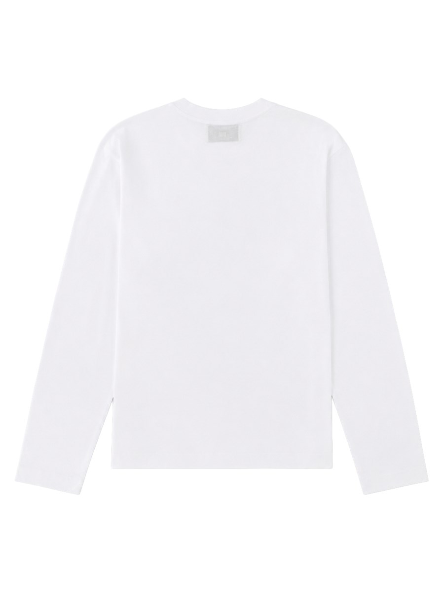 T-SHIRT A MANICA LUNGA CON LOGO