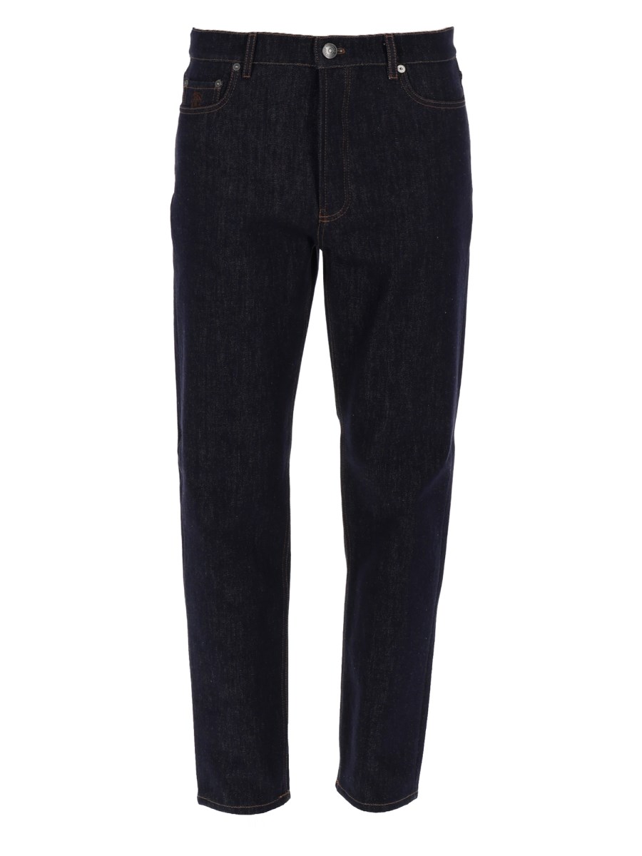 JEANS IN DENIM DI COTONE