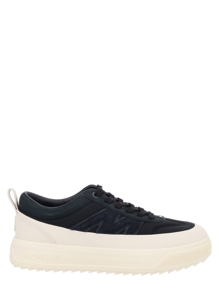 SNEAKER IN PELLE SCAMOSCIATA E NABUK MONCLER ALTIVE