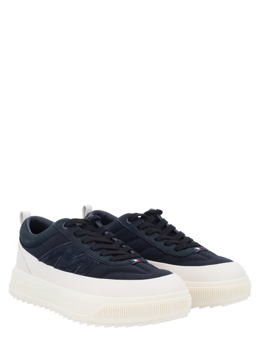 SNEAKER IN PELLE SCAMOSCIATA E NABUK MONCLER ALTIVE