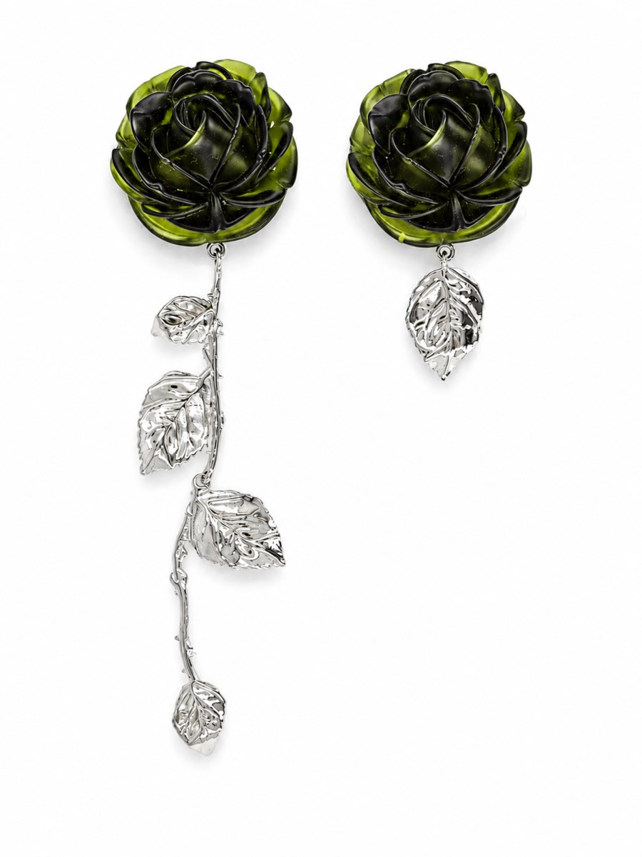 ORECCHINI PENDENTI ROSE