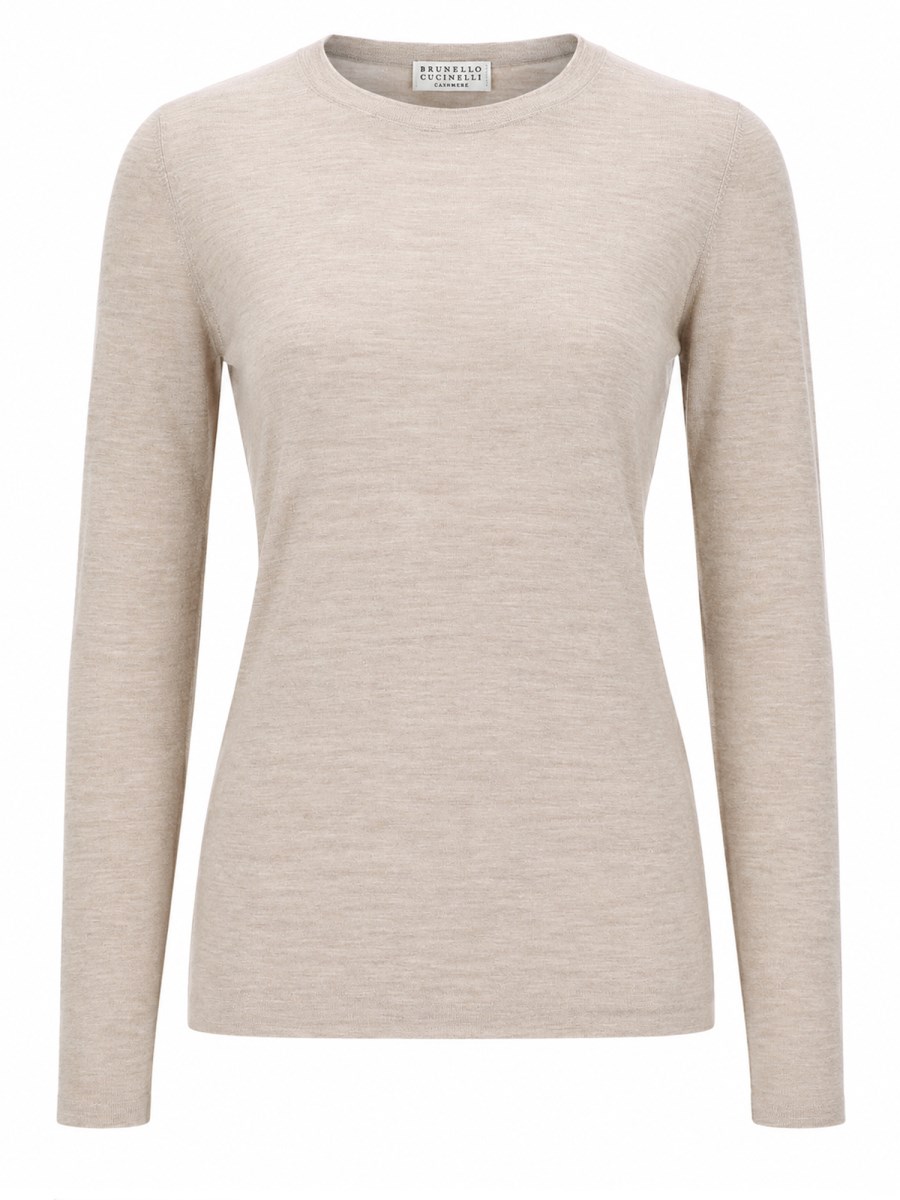 MAGLIA LEGGERA IN CASHMERE E SETA
