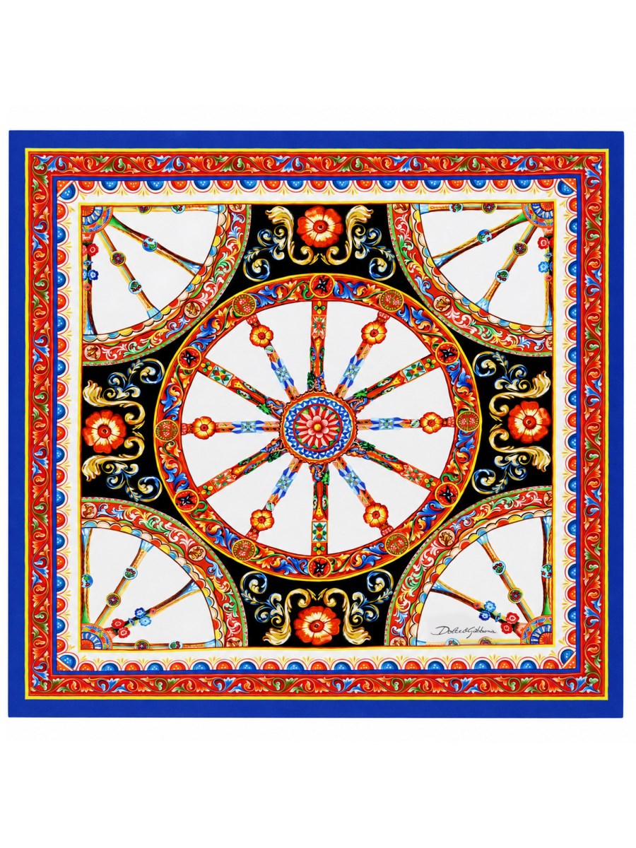 FOULARD IN TWILL DI SETA
