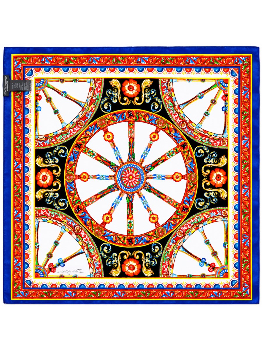 FOULARD IN TWILL DI SETA
