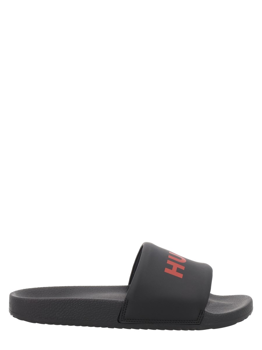 CIABATTA SLIPPER CON LOGO