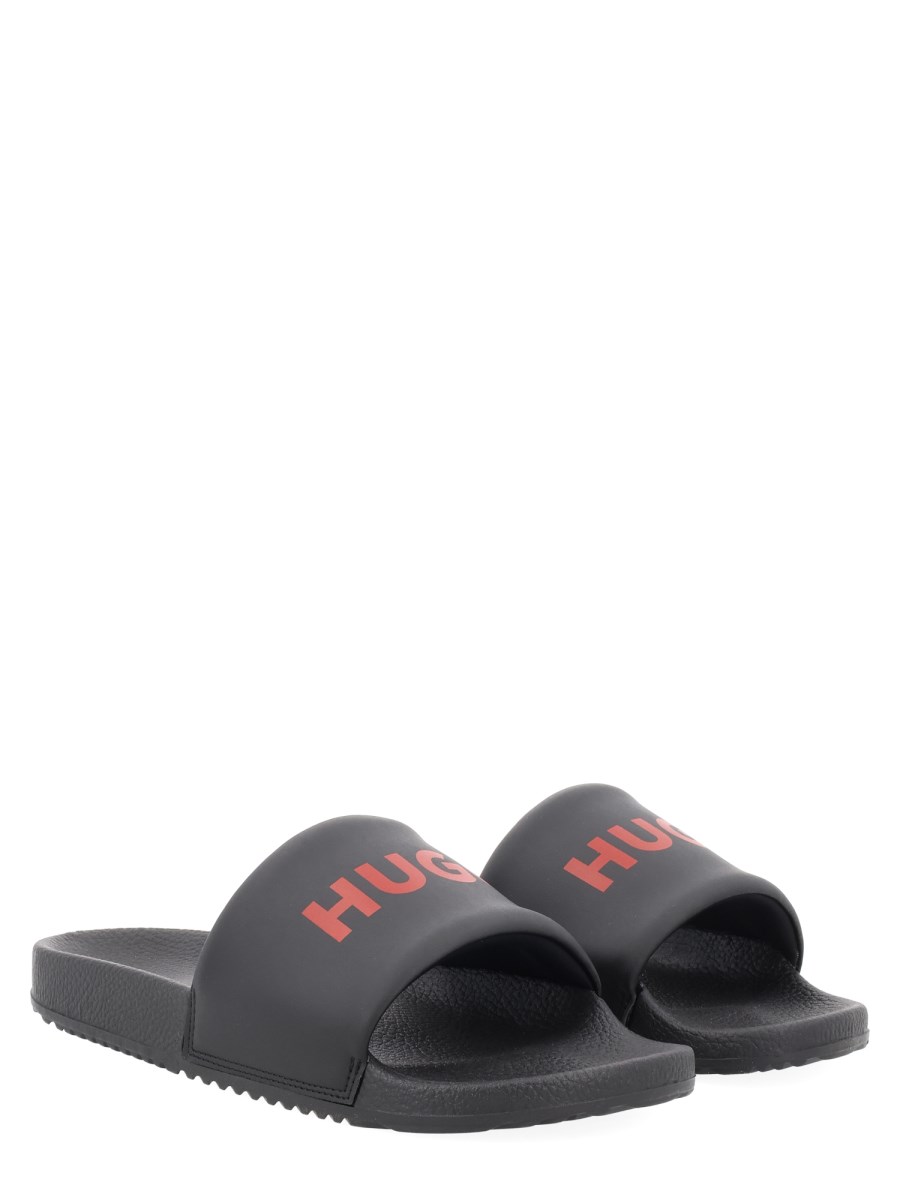 CIABATTA SLIPPER CON LOGO