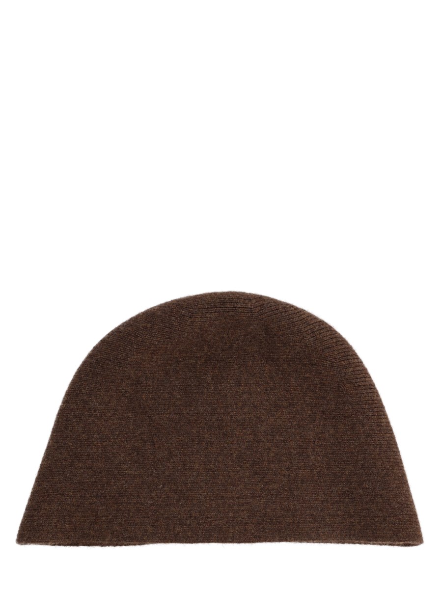 Berretto A Coste In Cashmere