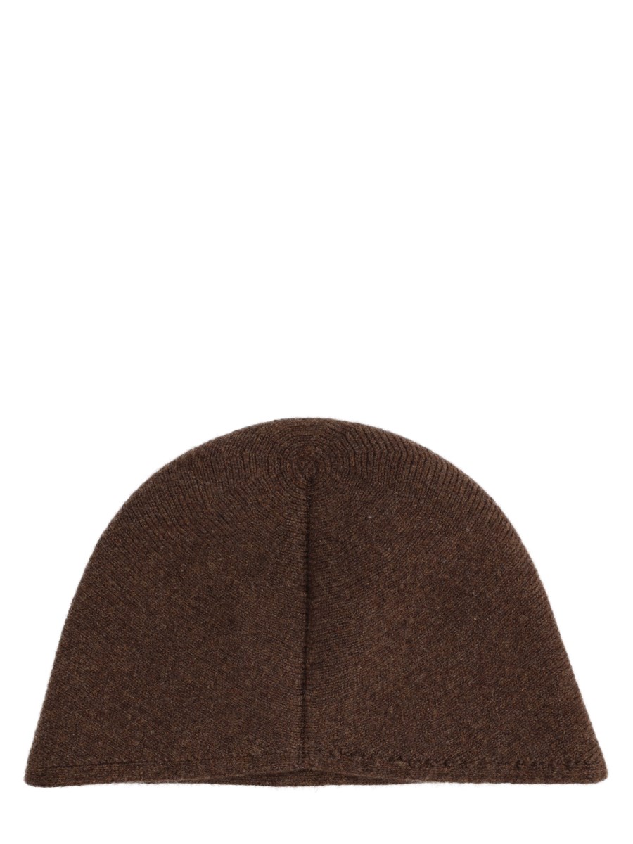 Berretto A Coste In Cashmere