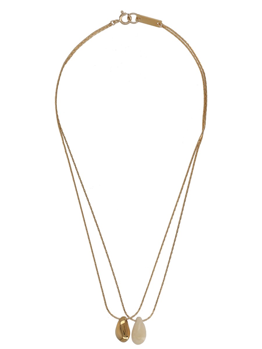 COLLANA IMALA CON DOPPIO PENDENTE 