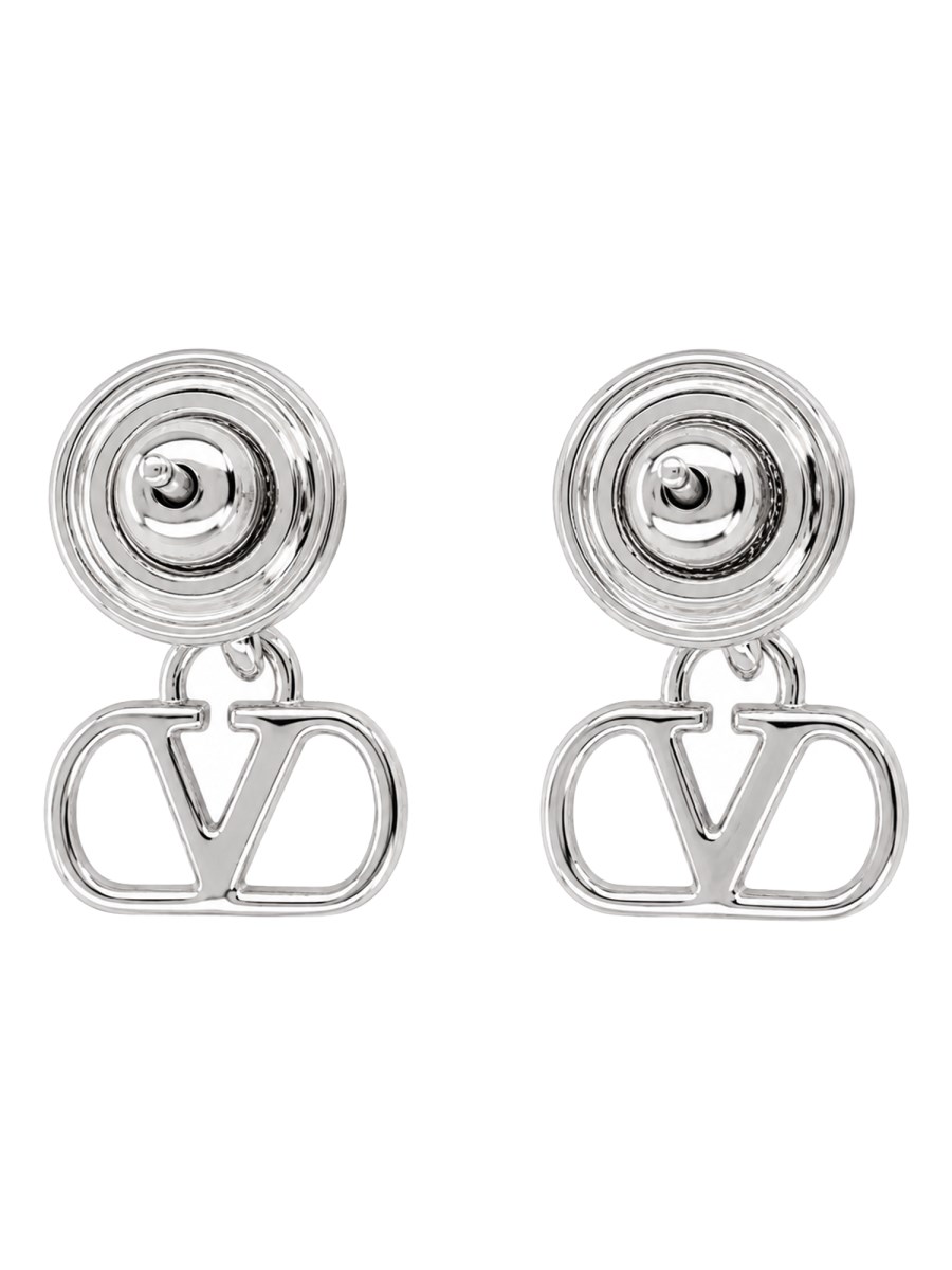 ORECCHINI VLOGO SIGNATURE CON STRASS