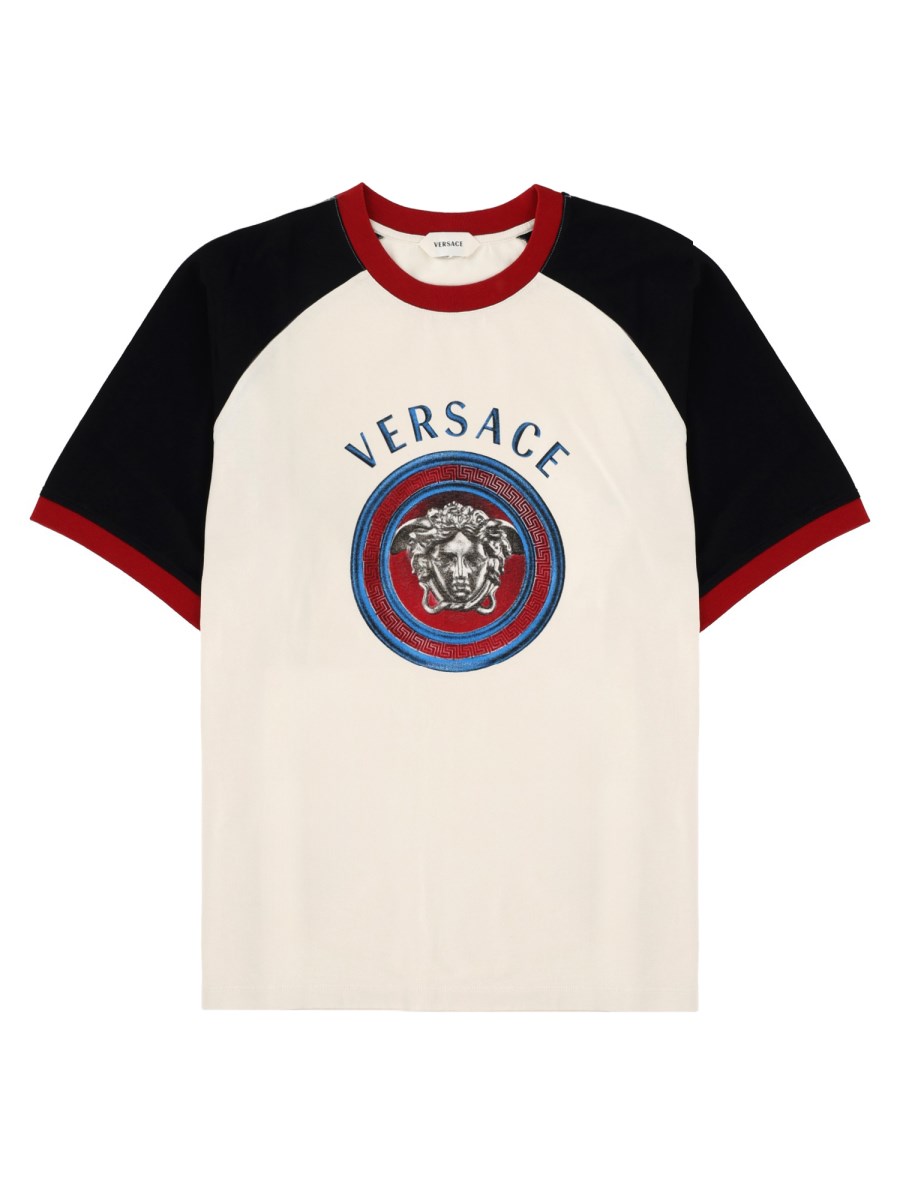 T-Shirt Con Logo e Medusa