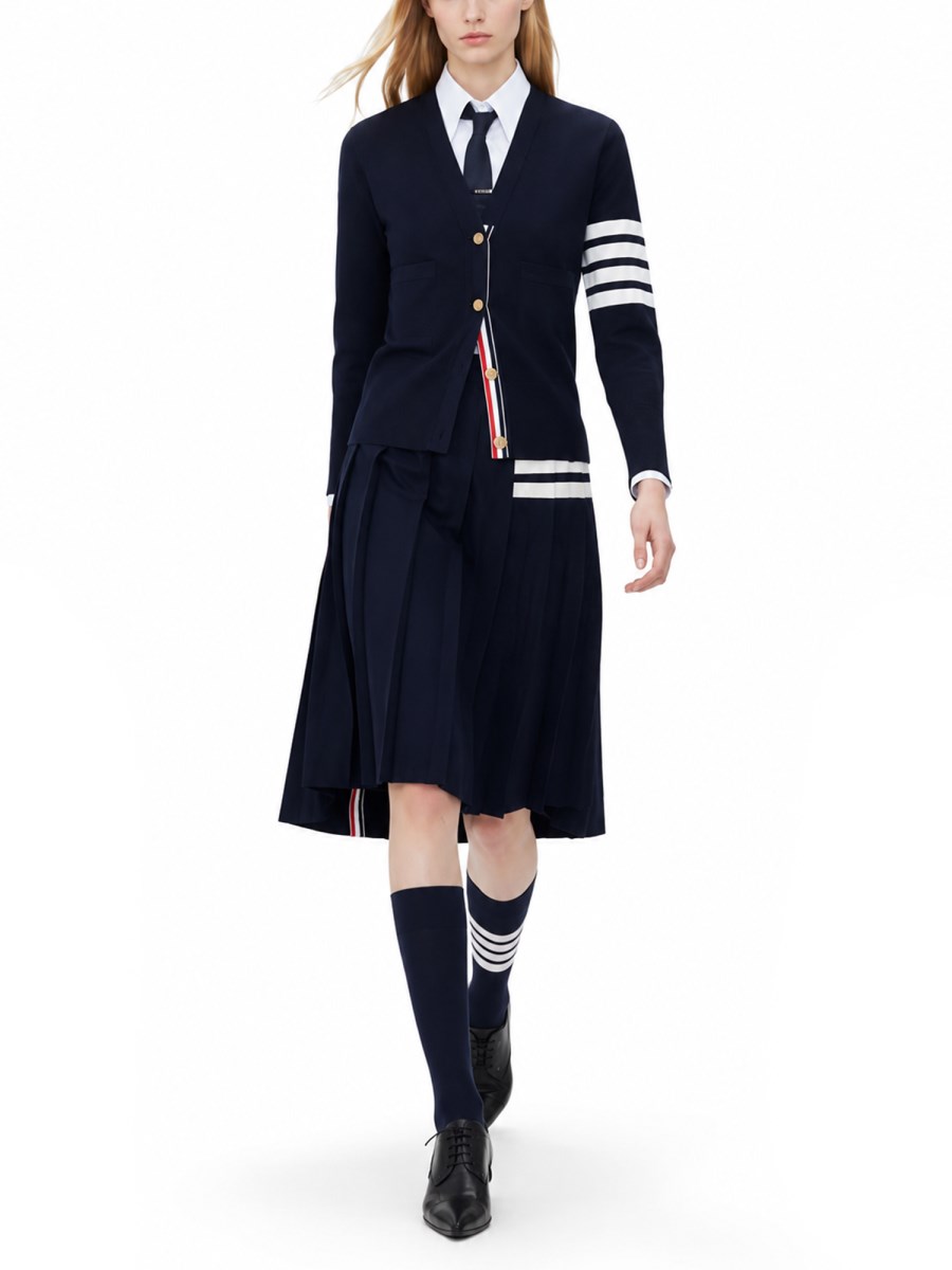 CARDIGAN CON SCOLLO A V 
