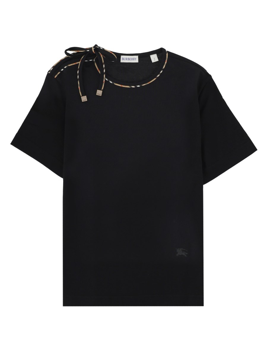 T-SHIRT IN COTONE CON FIOCCO