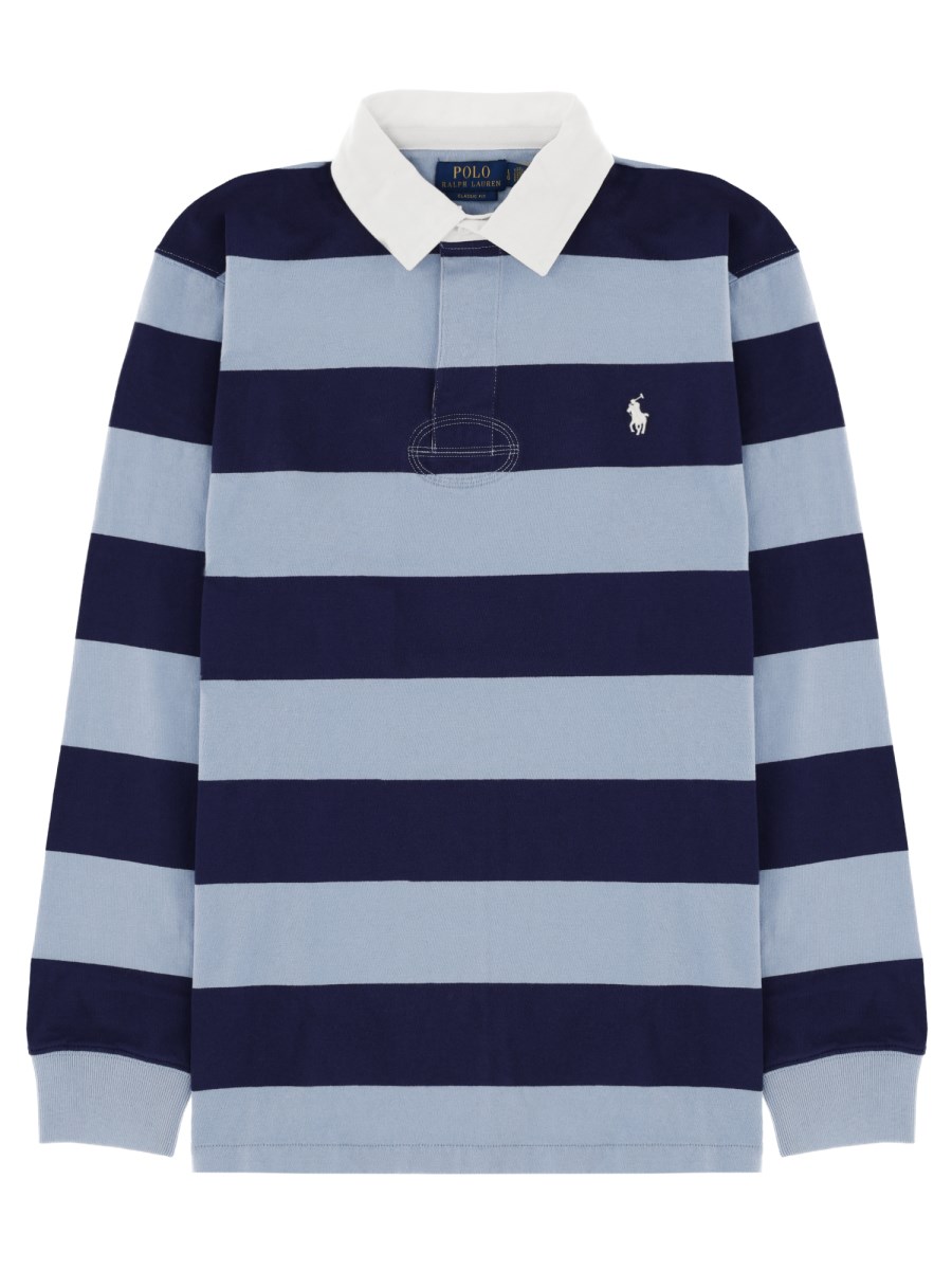 Polo In Cotone Con Logo