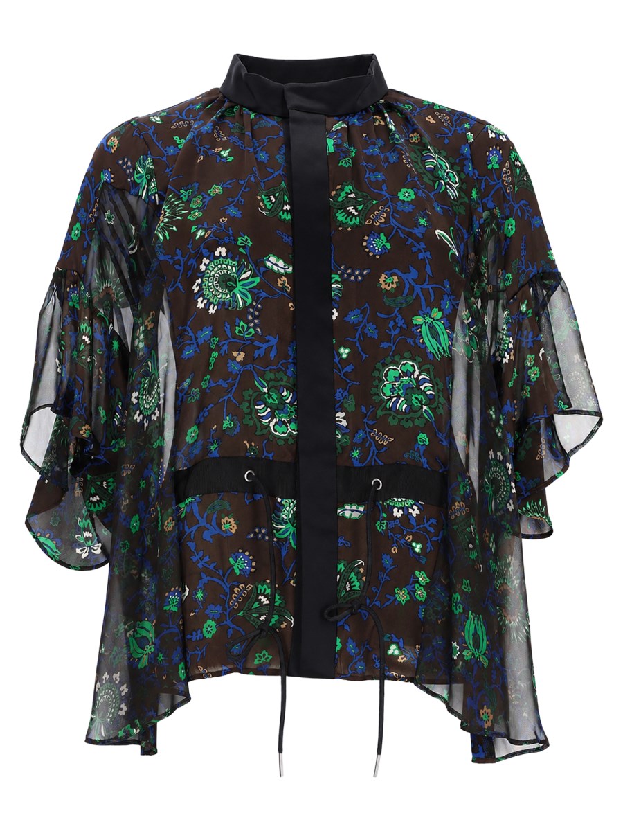 BLUSA CON STAMPA FLOREALE
