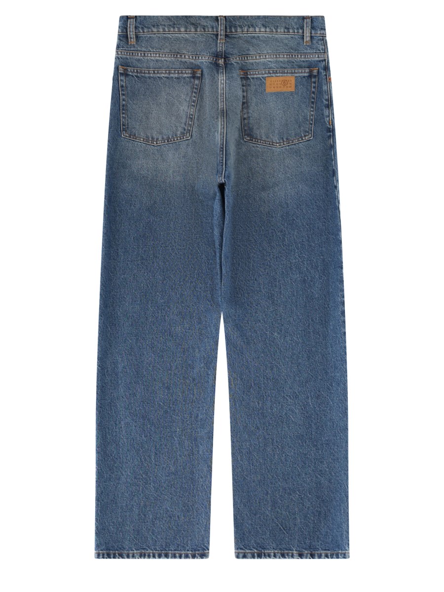 jeans 5 tasche in denim 