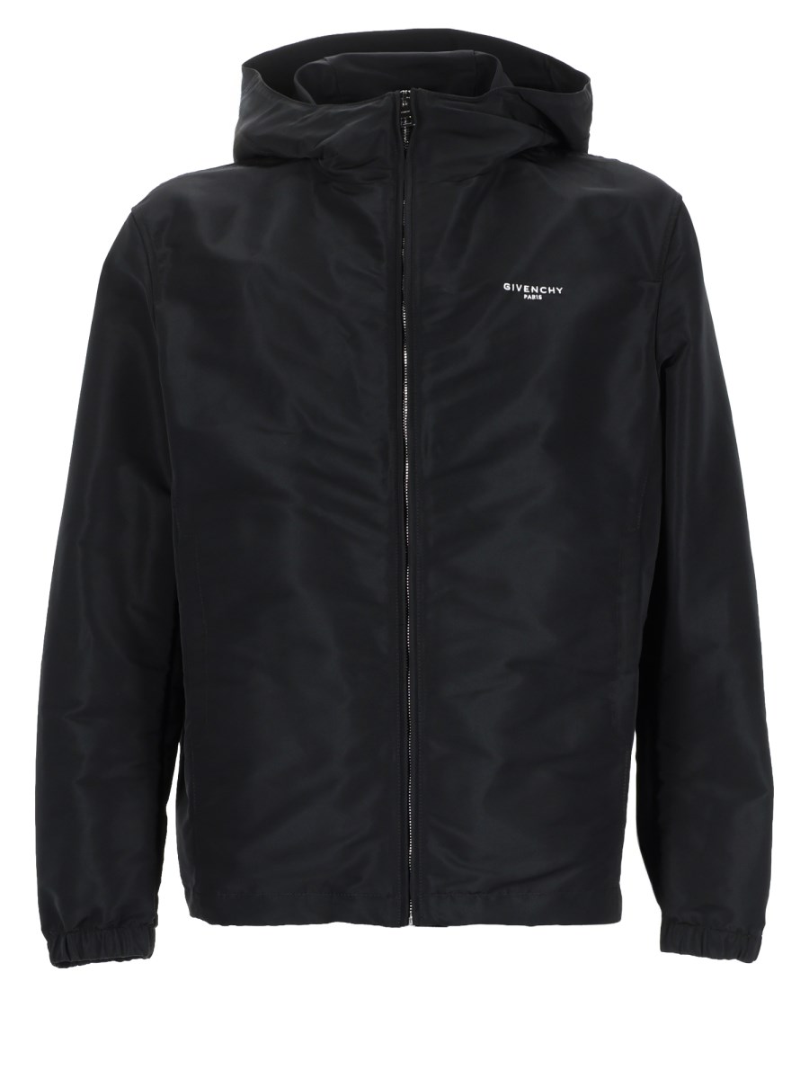GIACCA WINDBREAKER CON LOGO