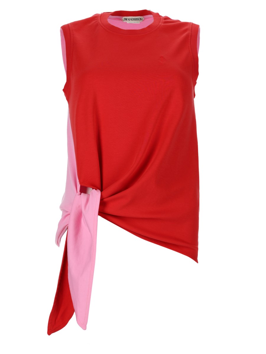 tank top con nodo