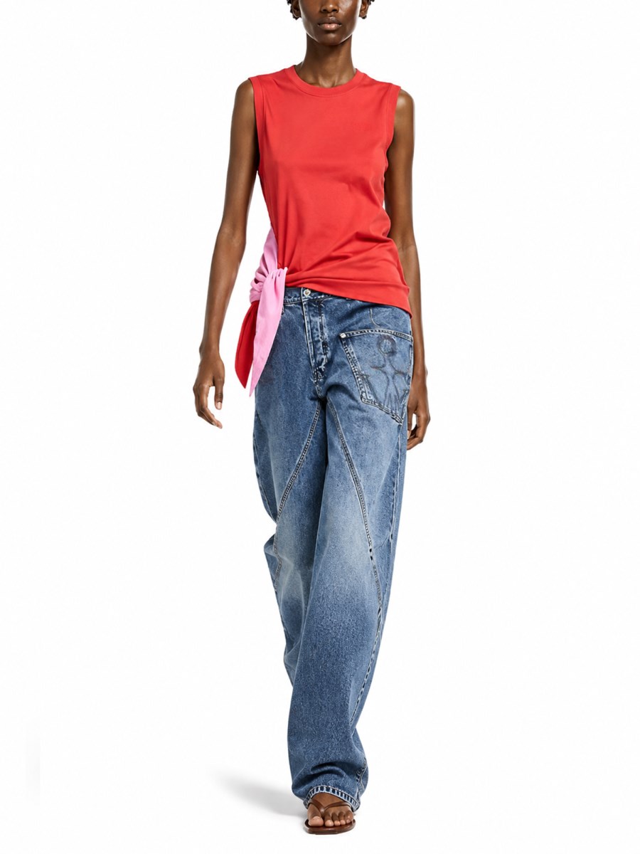 tank top con nodo