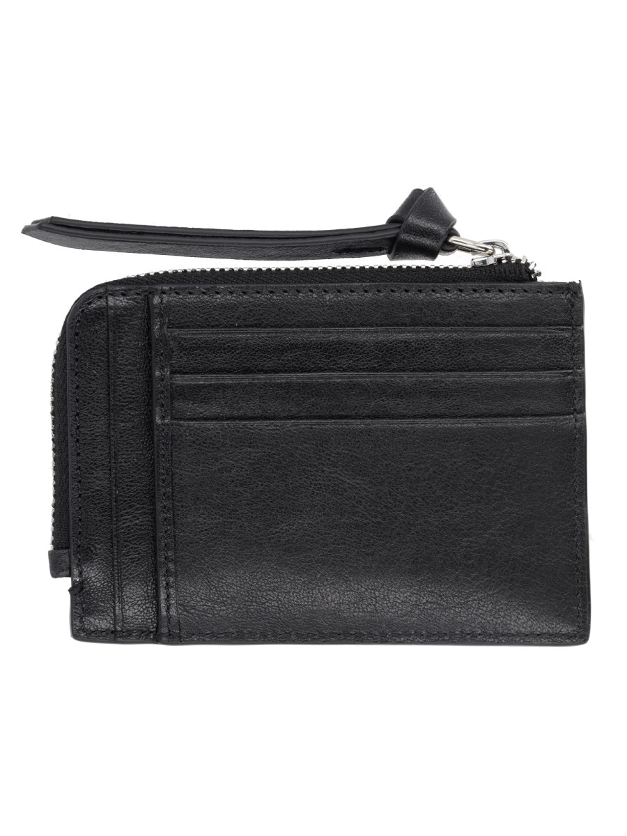 PORTA CARTE CON ZIP