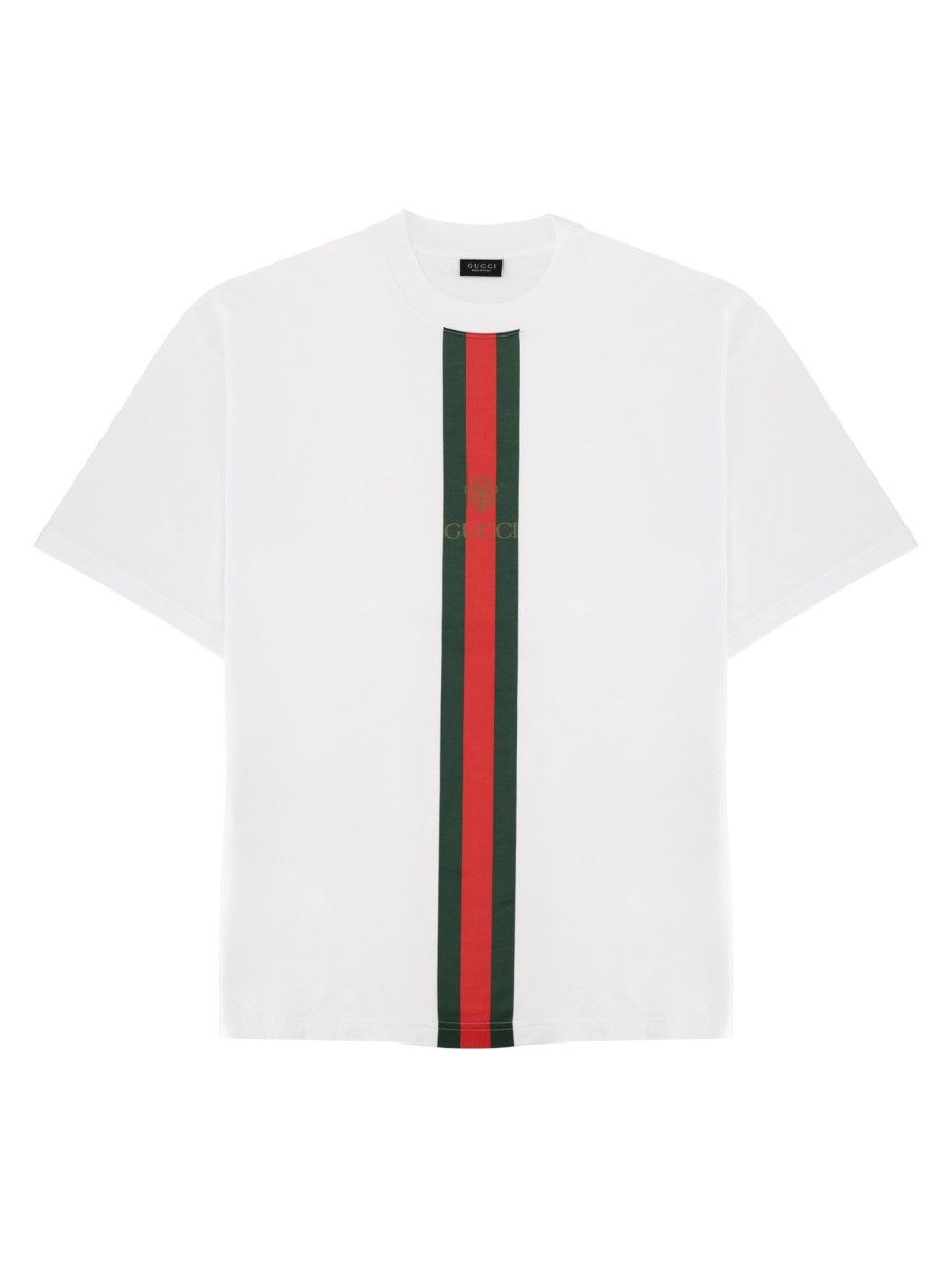 T-SHIRT IN JERSEY DI COTONE CON STAMPA