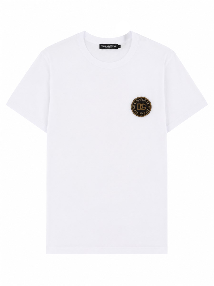 T-SHIRT IN COTONE CON PATCH