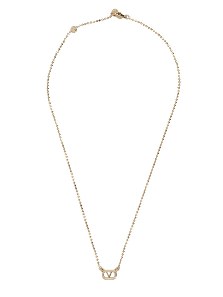 COLLANA OVALETTE CON STRASS