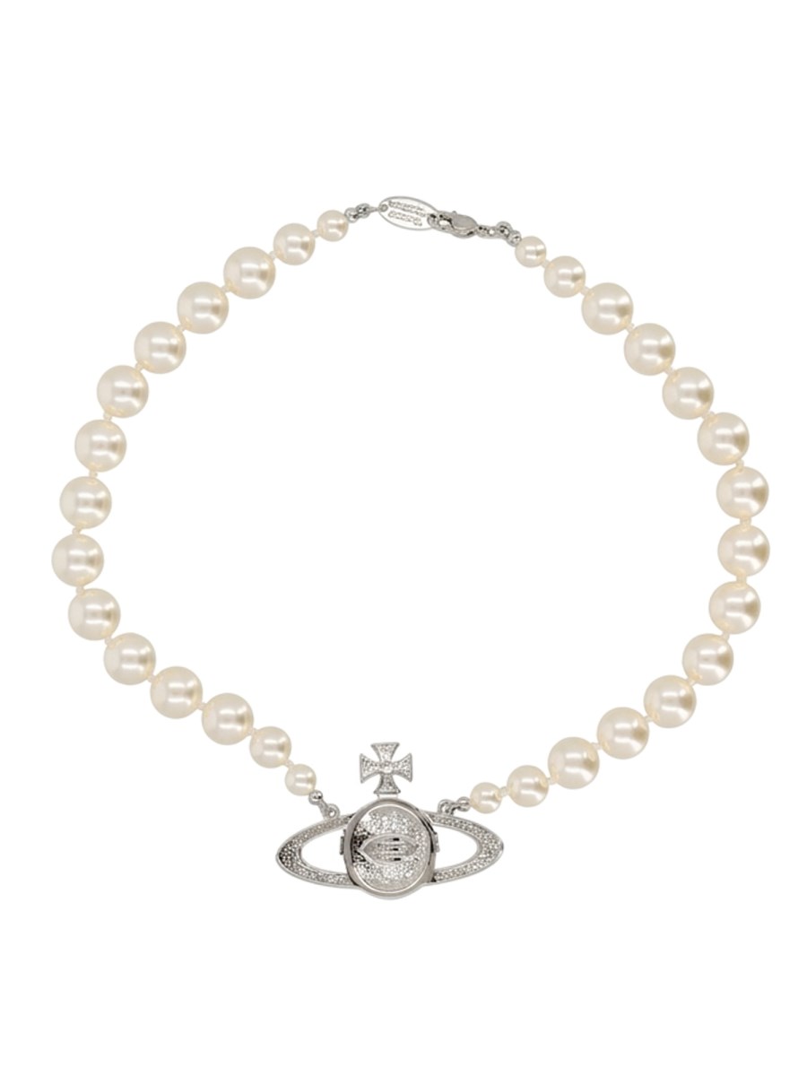 COLLANA DI PERLE CON ORB 