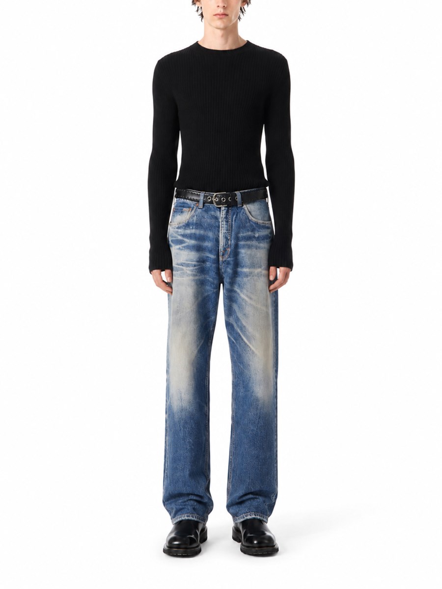 JEANS IN DENIM DI COTONE
