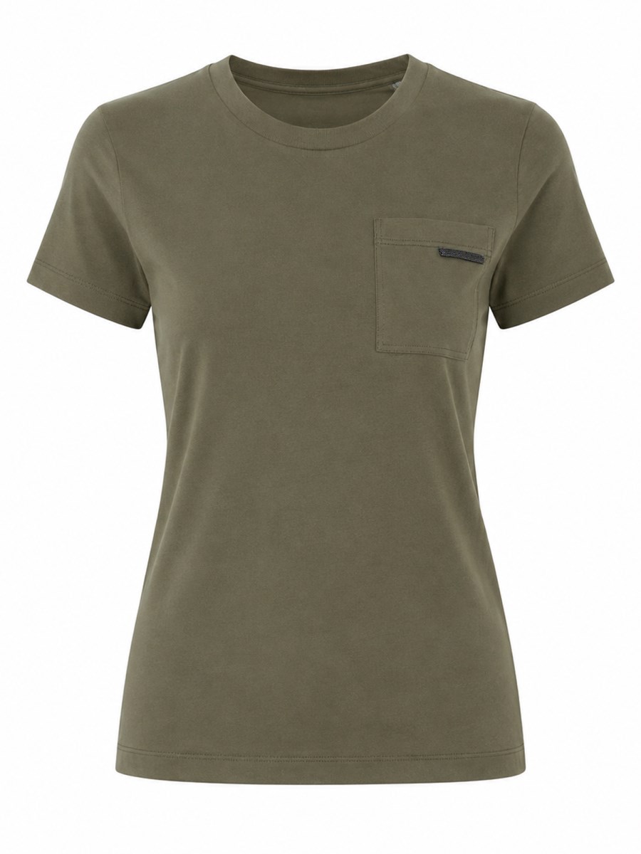 T-SHIRT CON TASCHINO