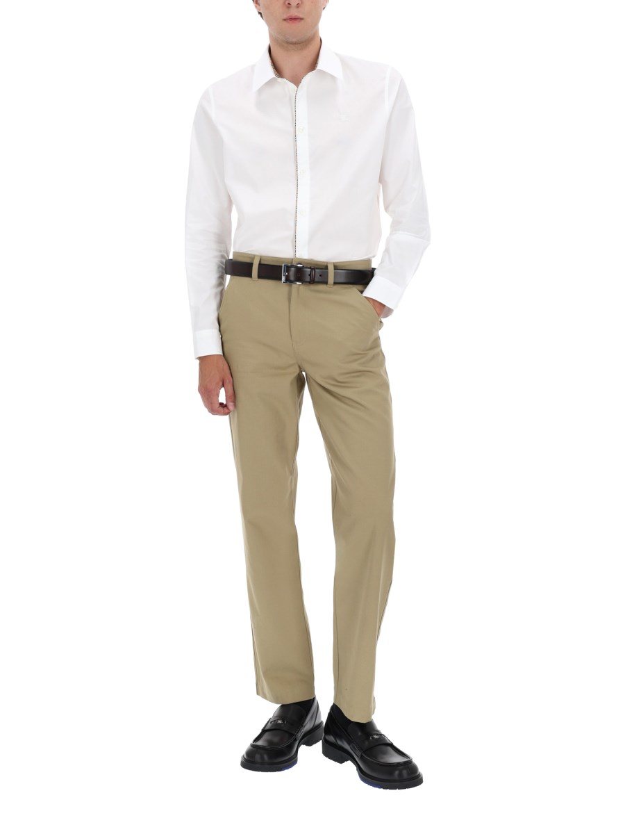 CAMICIA CON FINITURE CHECK